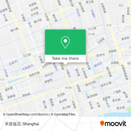 禾苗饭店 map