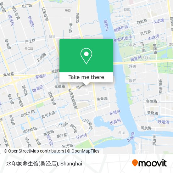 水印象养生馆(吴泾店) map