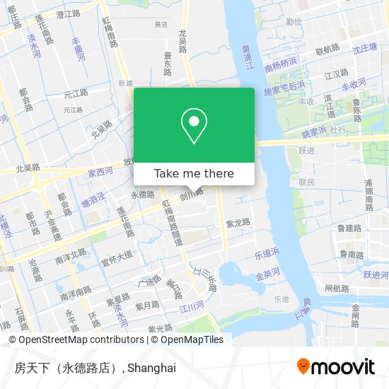 房天下（永德路店） map