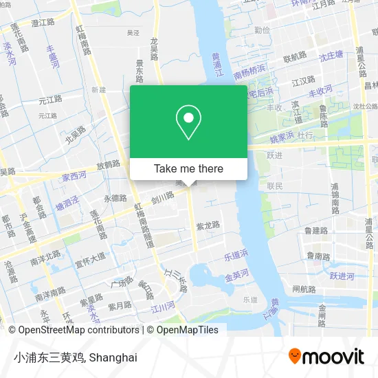小浦东三黄鸡 map