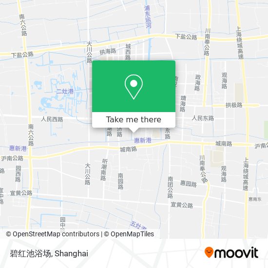 碧红池浴场 map