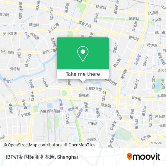 lBP虹桥国际商务花园 map