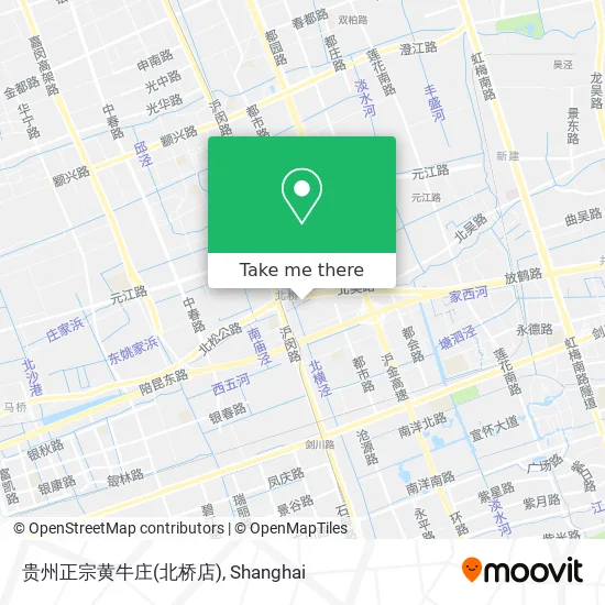 贵州正宗黄牛庄(北桥店) map