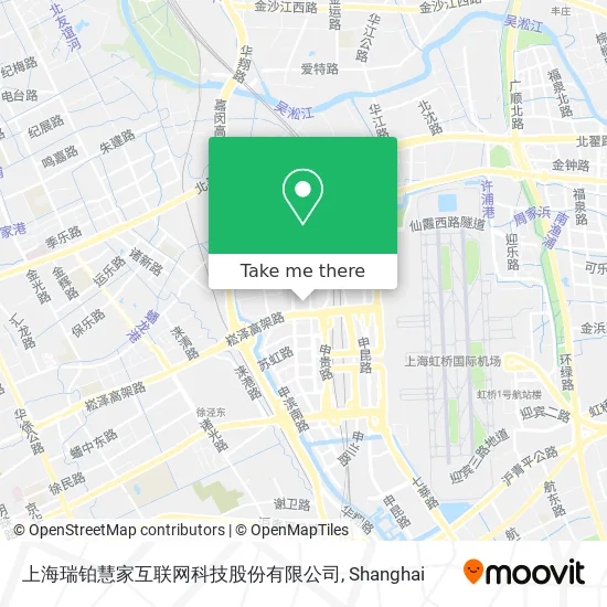 上海瑞铂慧家互联网科技股份有限公司 map