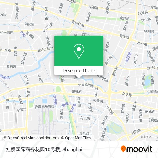 虹桥国际商务花园10号楼 map