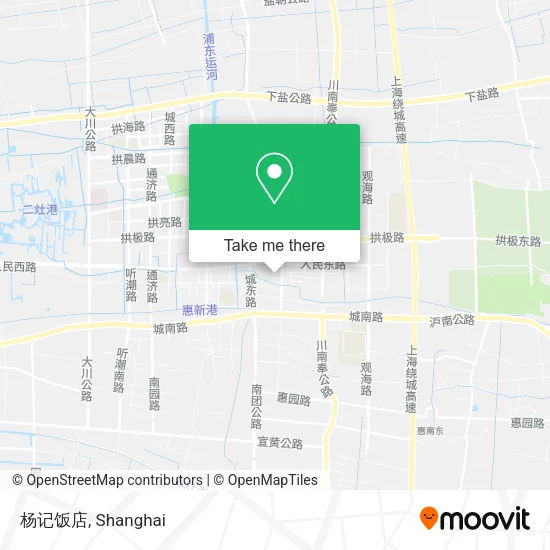 杨记饭店 map