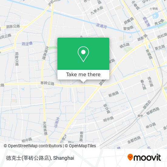 德克士(莘砖公路店) map
