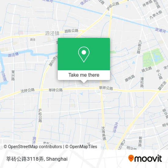 莘砖公路3118弄 map