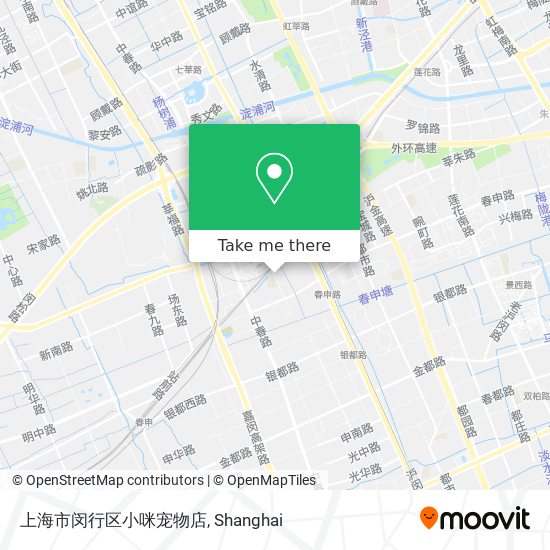 上海市闵行区小咪宠物店 map