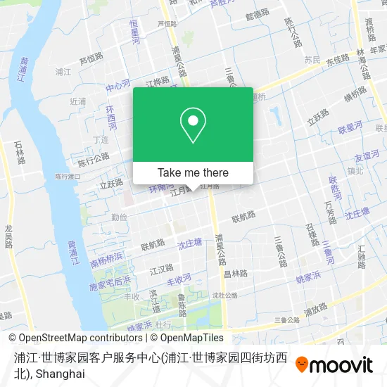 浦江·世博家园客户服务中心(浦江·世博家园四街坊西北) map