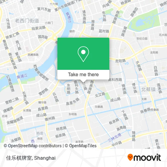 佳乐棋牌室 map