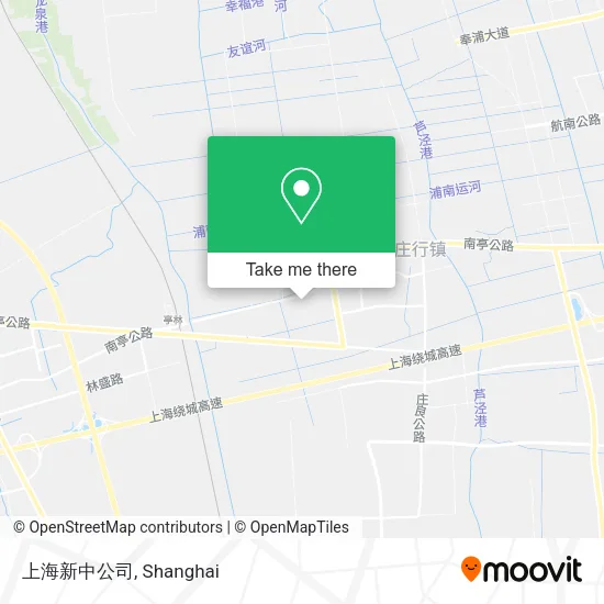 上海新中公司 map