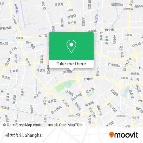 盛大汽车 map