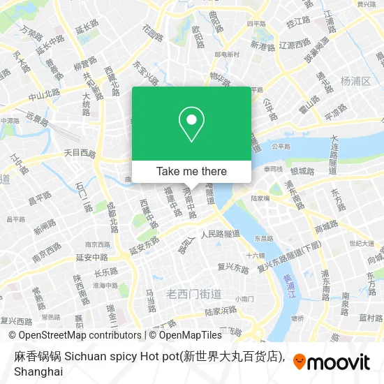 麻香锅锅 Sichuan spicy Hot pot(新世界大丸百货店) map