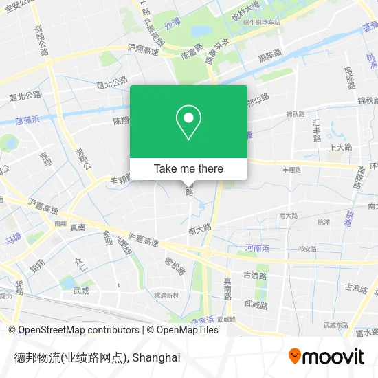 德邦物流(业绩路网点) map