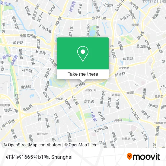 虹桥路1665号b1幢 map