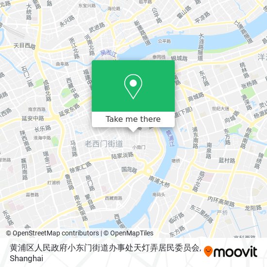 黄浦区人民政府小东门街道办事处天灯弄居民委员会 map