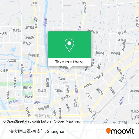 上海大胜口罩-西南门 map