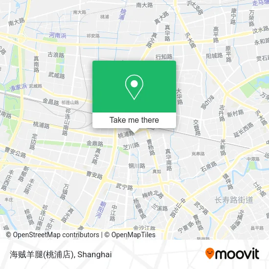 海贼羊腿(桃浦店) map