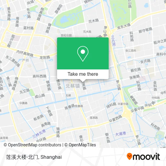 莲溪大楼-北门 map