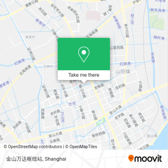 金山万达枢纽站 map