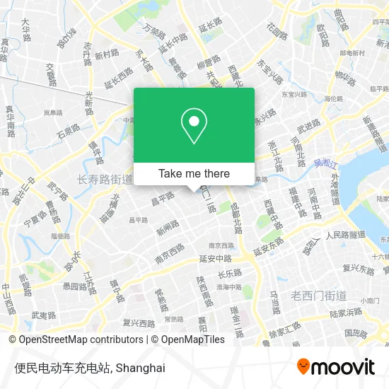 便民电动车充电站 map