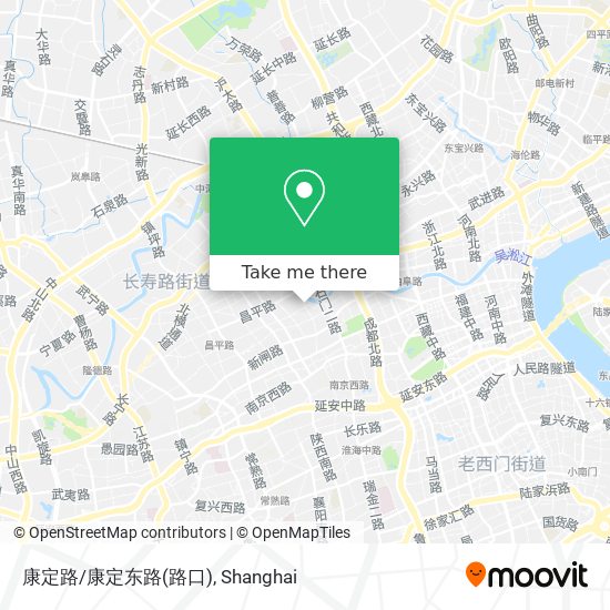 康定路/康定东路(路口) map