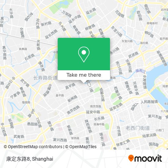 康定东路8 map