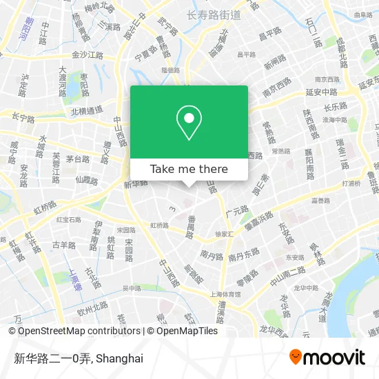 新华路二一0弄 map