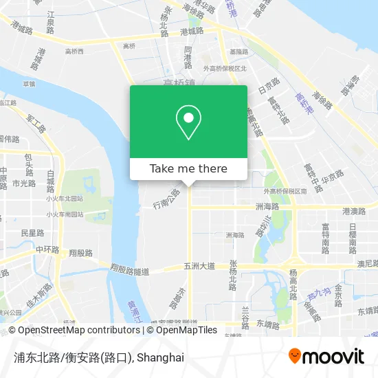 浦东北路/衡安路(路口) map