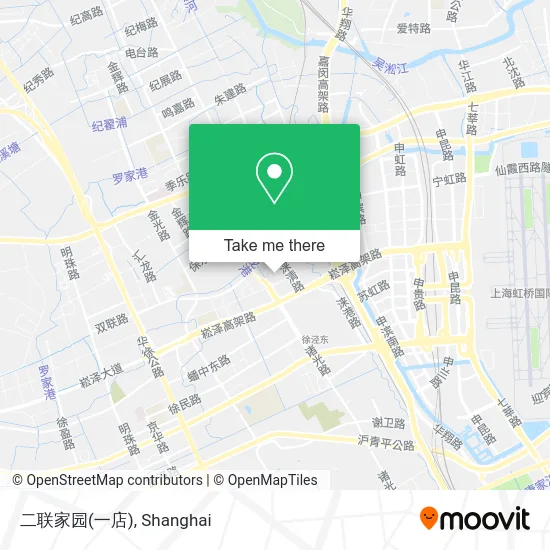 二联家园(一店) map