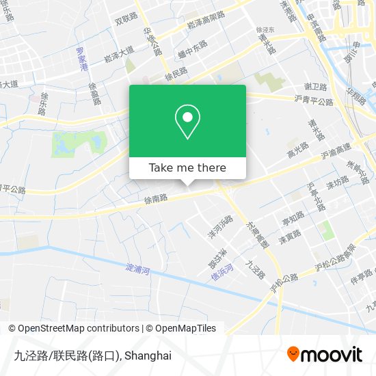 九泾路/联民路(路口) map