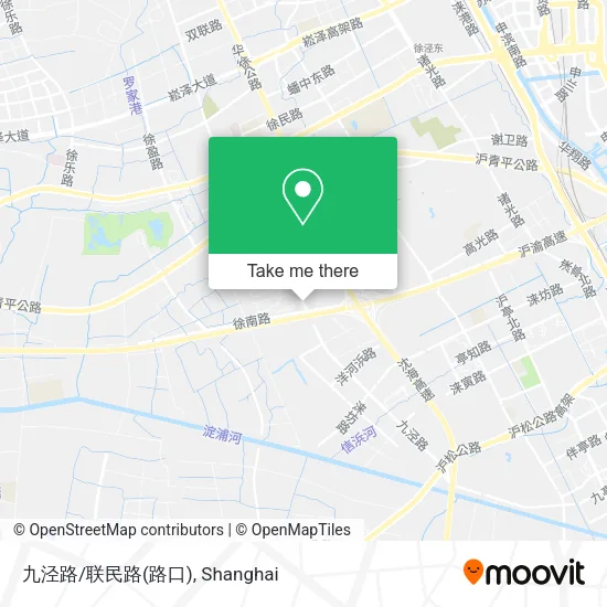 九泾路/联民路(路口) map