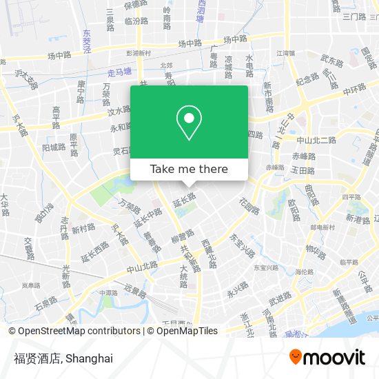 福贤酒店 map