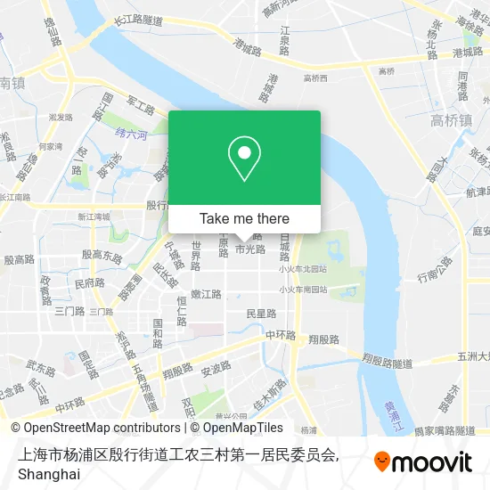 上海市杨浦区殷行街道工农三村第一居民委员会 map