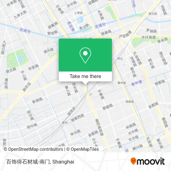 百饰得石材城-南门 map