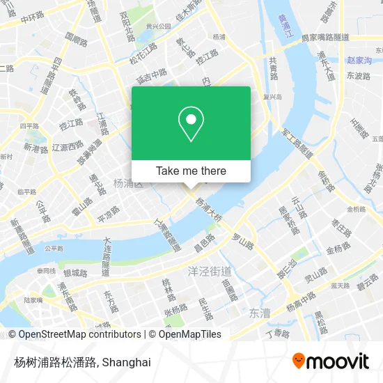 杨树浦路松潘路 map