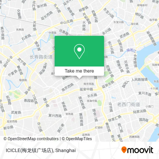 ICICLE(梅龙镇广场店) map