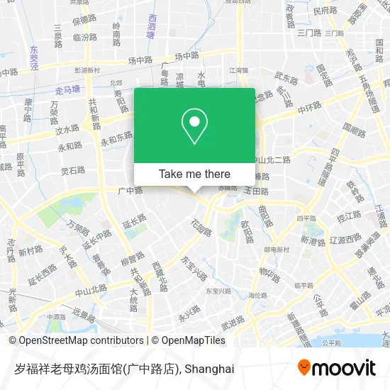 岁福祥老母鸡汤面馆(广中路店) map