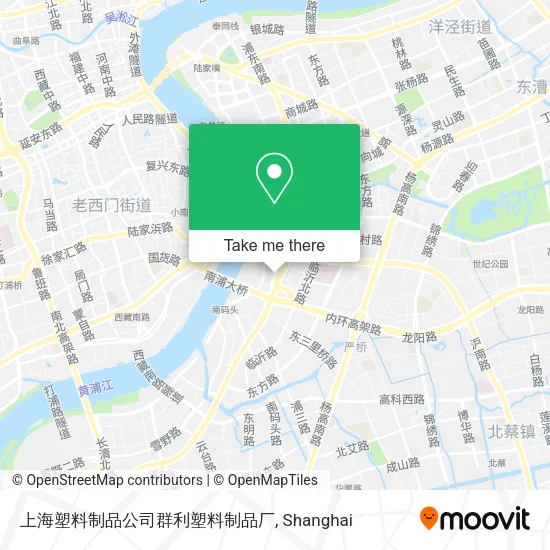 上海塑料制品公司群利塑料制品厂 map