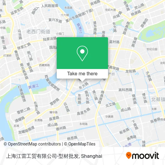 上海江雷工贸有限公司-型材批发 map