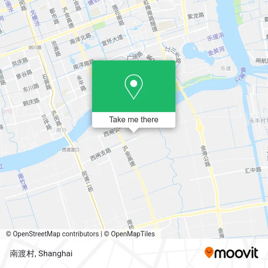南渡村 map