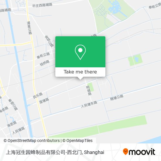 上海冠生园蜂制品有限公司-西北门 map