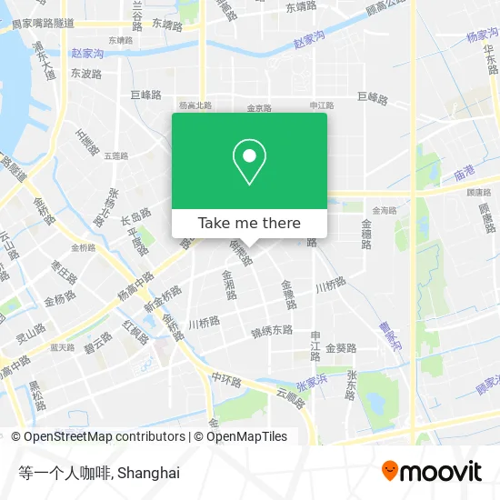 等一个人咖啡 map