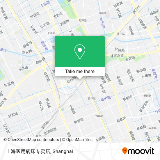 上海医用病床专卖店 map