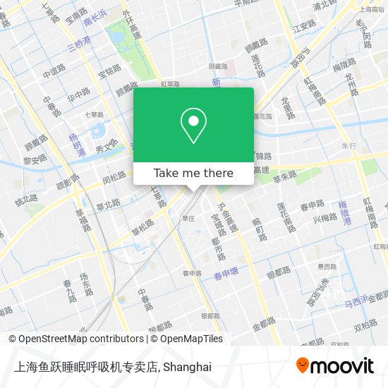 上海鱼跃睡眠呼吸机专卖店 map