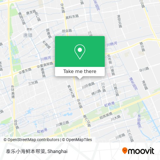 泰乐小海鲜本帮菜 map
