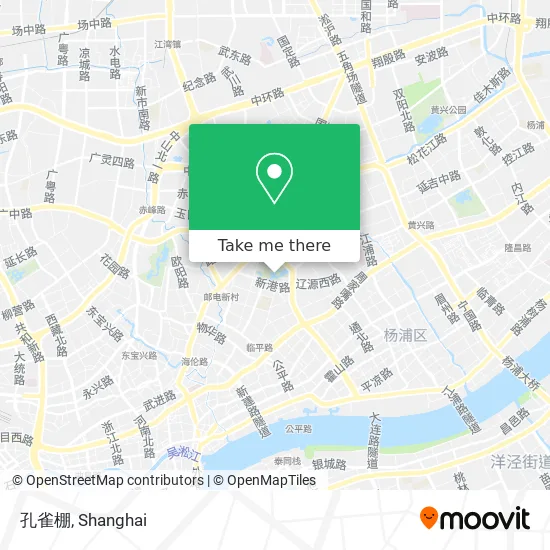 孔雀棚 map