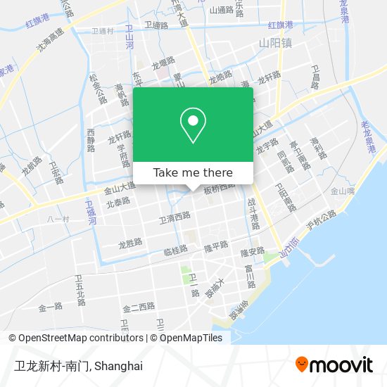 卫龙新村-南门 map