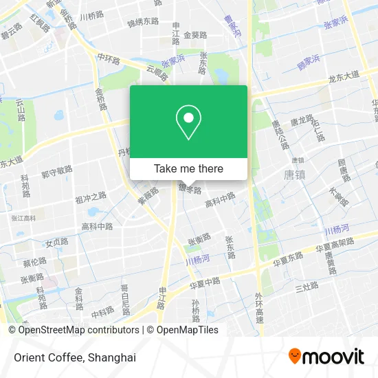 Orient Coffee map